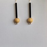 Bone, Grey and Silver Necklace 1